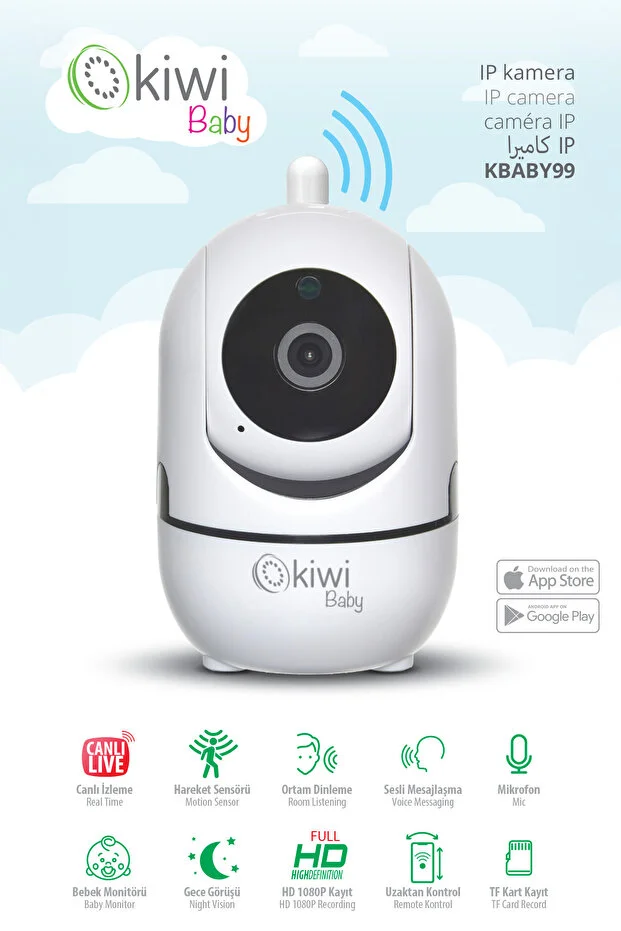 Kiwi Kbaby 99 IP  Bebek Kamera